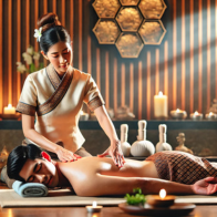 Thai Massage vs. Swedish Massage: Stretching & acupressure vs. Relaxing strokes with oil.