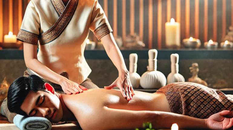 Thai Massage vs. Swedish Massage: Stretching & acupressure vs. Relaxing strokes with oil.